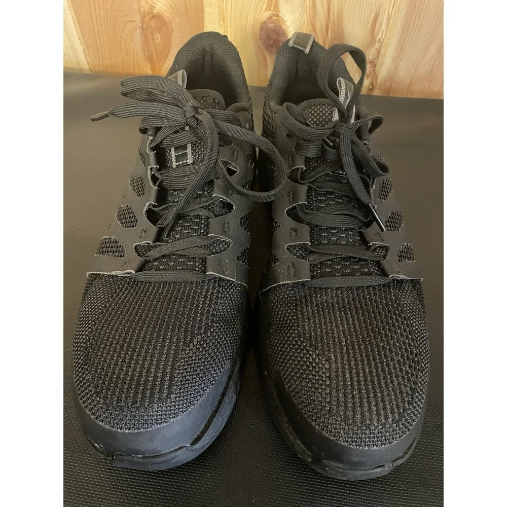 Reebok Fusion Flexweave Comp Safety Toe Work Sneakers, Mens Size 8.5 M, Black